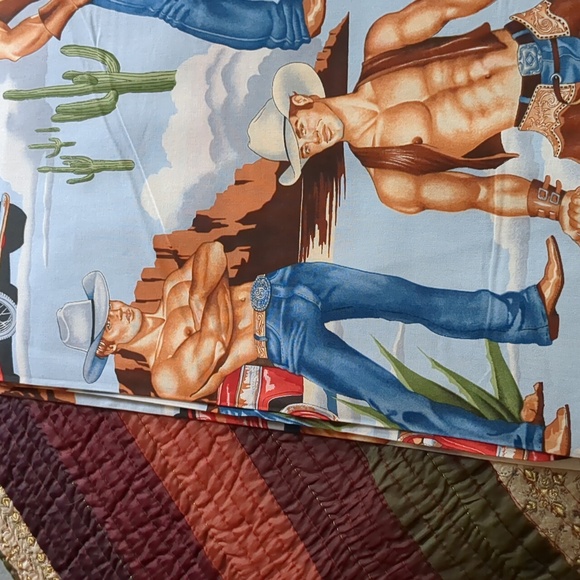 Vintage ALEXANDER HENRY* fabric "Wrangler's" collection 5.29 metres of fabric - Picture 5 of 9